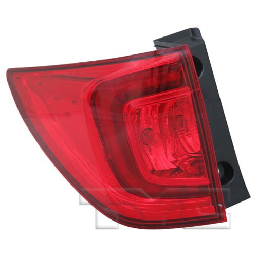 for 2016 Honda Pilot Rear Tail Light Lamp Assembly / Lens / Cover Go-Parts Left Side Outer 33550-TG7-A01 HO2804107 Driver 